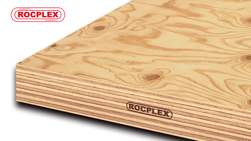 ROCPLEX CDX Pine Plywood